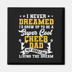 Jubel Papa Lustiger Cheerleader Papa Cheerleading Magnet