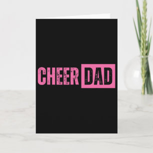 Jubel Papa Rosa Cheerleading Karte