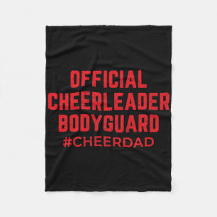 Jubel Papa Roter Leibwächter Cheerleading Fleecedecke