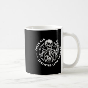Jubel Papa Überlebender Wettkampf-Wochenende Cheer Kaffeetasse