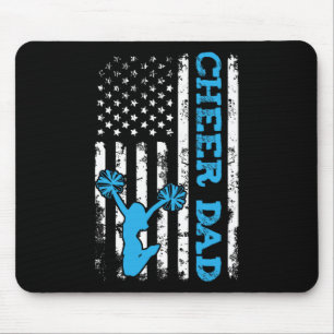Jubel Papa USA Amerikanische Flagge Cheerleader Pa Mousepad