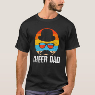 Jubel Papa Vatertag Cheerleading Eltern Cheerleade T-Shirt
