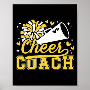 Jubel-Trainer Cheerleading-Trainer Würdigung _2 Poster