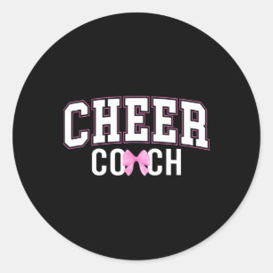 Jubel-Trainer Coquette Cheerleader-Trainer Cheerle Runder Aufkleber