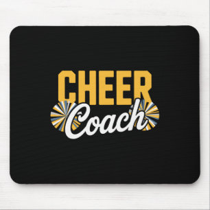 Jubel Trainer Laut Stolz Motivierter Cheerleading- Mousepad