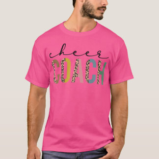 Jubel-Trainer Leopard Cheerleading-Requisiten Süße T-Shirt