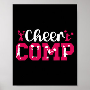 Jubel-Wettbewerb Tag Cheerleader-Wettbewerb Tag Ch Poster