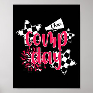 Jubel-Wettbewerb-Tag Cheerleading-Wettbewerb-Tag C Poster