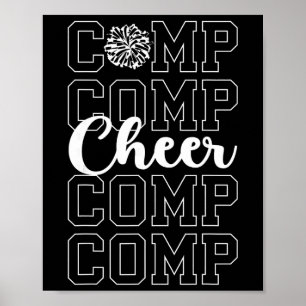 Jubel-Wettbewerb Tag Cheerleading-Wettbewerb Tag C Poster
