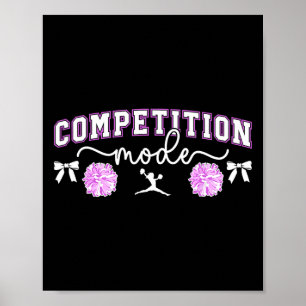 Jubel-Wettbewerb-Tagesmodus Cheerleading-Wettbewer Poster