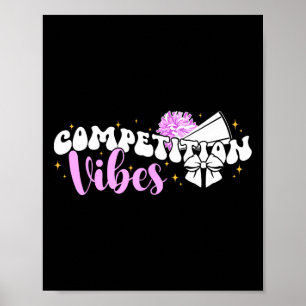 Jubel-Wettbewerb Tagesstimmung Cheerleading-Wettbe Poster