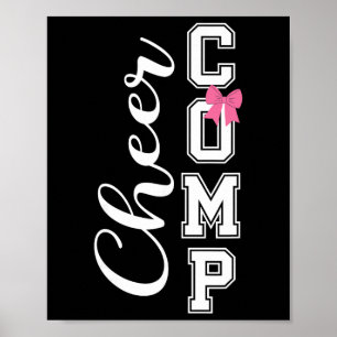 Jubel-Wettkampf-Tag Cheerleading-Wettbewerb-Tag Ko Poster