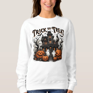 Jubelabend mit Gespenstern und Kürbissen! Sweatshirt