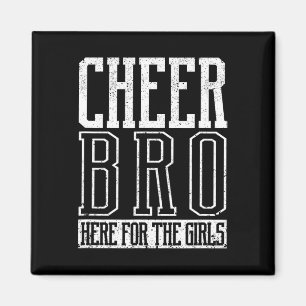 Jubelbruder hier für die Mädchen Lustiger Cheerlea Magnet