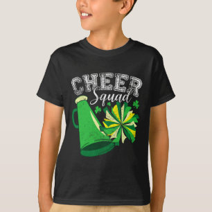 Jubelteam Cheerleaderin Cheerleading St. Patricks T-Shirt