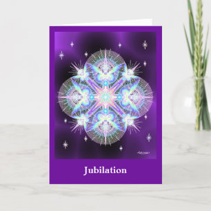 Jubilation Feiertagskarte