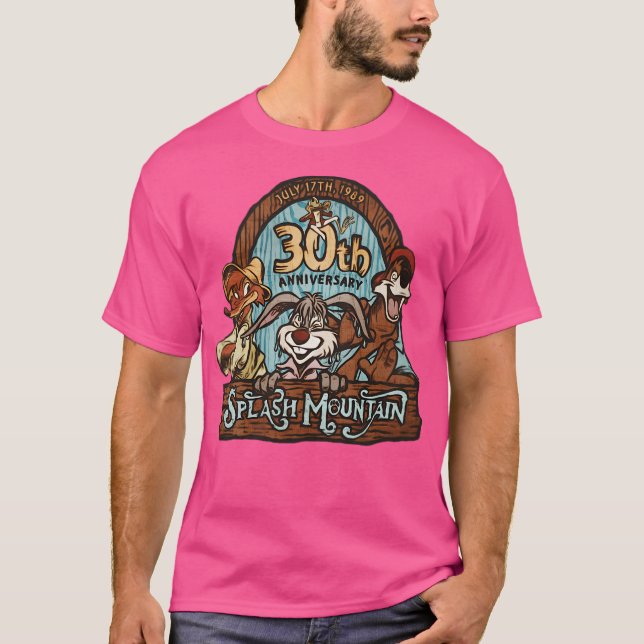 Jubiläum 30. Vintage Splash.Mountain - T-Shirt (Vorderseite)