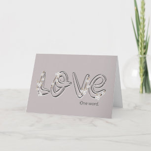 Jubiläum Almond Blossom Liebe Text Karte