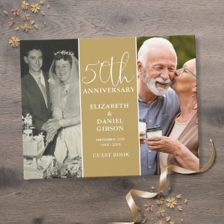Jubiläum der 50. Hochzeit 2 Foto Gästebuch
