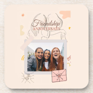 Jubiläum der Freundschaft Getränkeuntersetzer