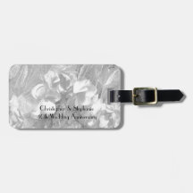 Jubiläum der Hochzeit Weiße Blume und Spitzen