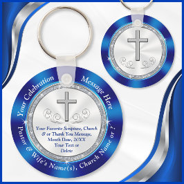 Jubiläum der Kirche Souvenirs für Kirchenmitgliede Schlüsselanhänger