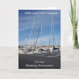 Jubiläum der Personalisierten Hochzeit Karte