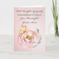 Jubiläum des Verlustes der Rose der Großen Tante B