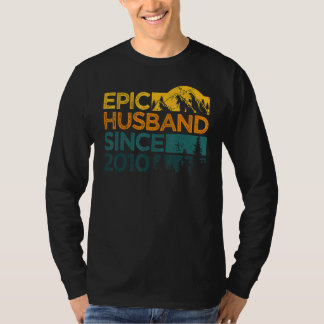 Jubiläum Ehemann Epic Hubby Ehefrau T-Shirt