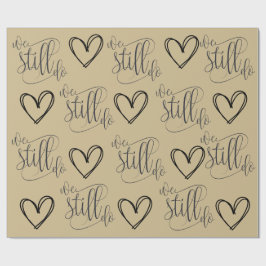 Jubiläum Gold Theme Geschenkpapier