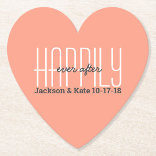 Jubiläum Hochzeit glücklich je nach Kundenwunsch Untersetzer