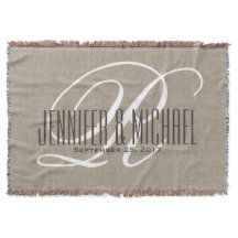 Jubiläum / Hochzeitmongramm Vintag rustikal