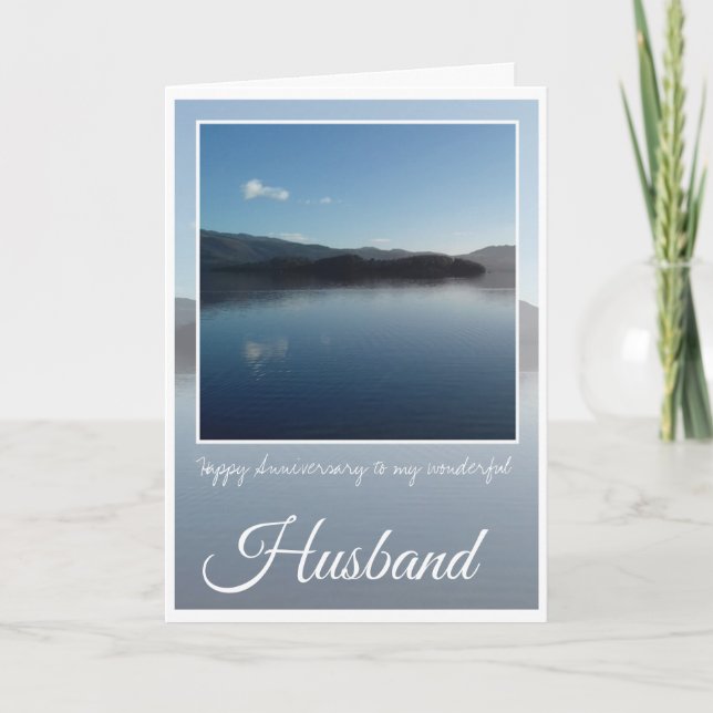 Jubiläum Husband, Loch Lomond, Schottland. Karte (Vorderseite)