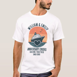 Jubiläum Kreuzfahrten Niedlicher Coupé T-Shirt