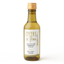 Jubiläum Party Weinflasche Gefallen Etikett