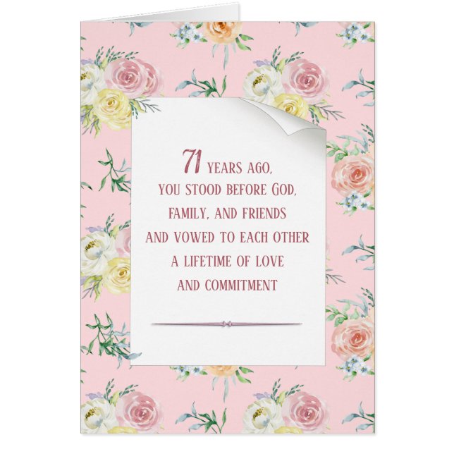 Jubiläum: Rose Wasserfarbe (Vorne)