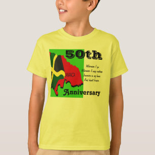 Jubiläum-T - Shirt aus Jamaika