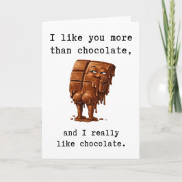 Jubiläums-Sarkasmus-Karte, Humorvolle Valentinstag Karte