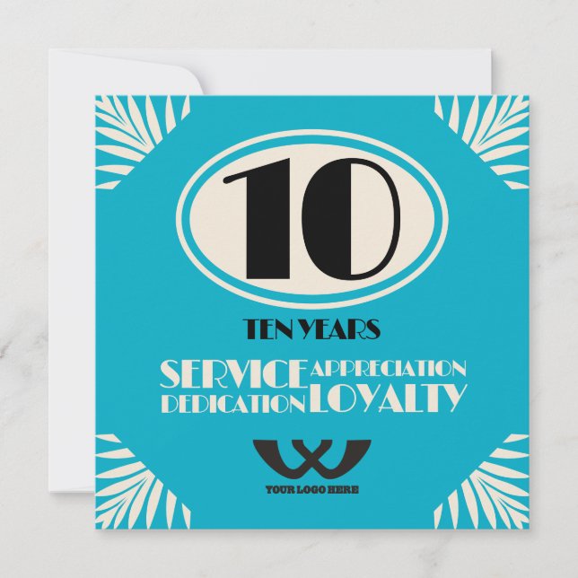 Jubiläumsanerkennungsdienst (Vorderseite)