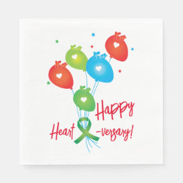 Jubiläumsballons Serviette