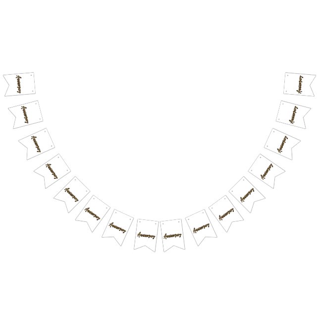 Jubiläumsbanner Wimpelkette (Alle)