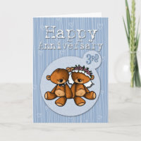 Jubiläumsbären - 3 Jahre