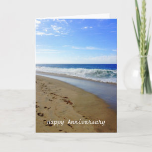Jubiläumsbeachkarte Karte