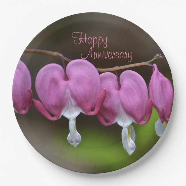 Jubiläumsblutungen Pappteller (Vorderseite)