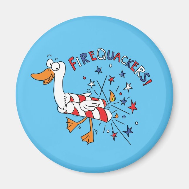 Jubiläumsduck Niedliche Kinder Magnet (Vorne)