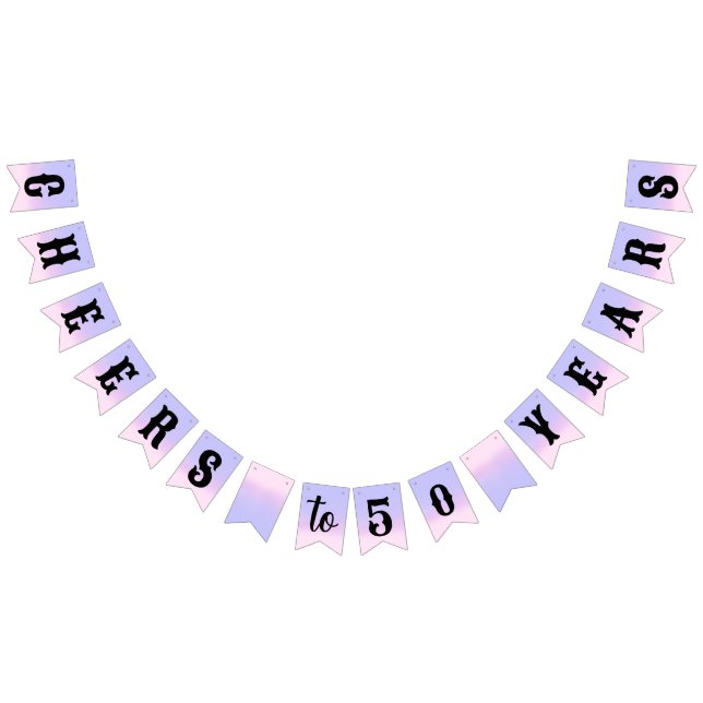 Jubiläumsfahnen im Jahr Wimpelkette (Alle)