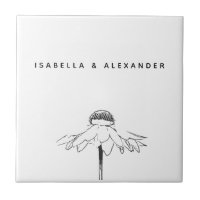 Jubiläumsfeier der personalisierten White Floral L