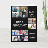 Jubiläumsfeier DIY 10 Foto schlicht