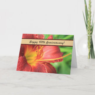 Jubiläumsfeier Karte