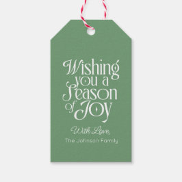 Jubiläumsfeiertag Personalisiert Geschenkanhänger